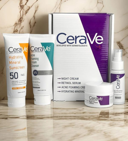 CeraVe 4-in-1 Skincare Bundle