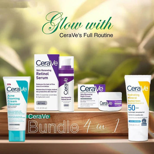 CeraVe 4-in-1 Skincare Bundle